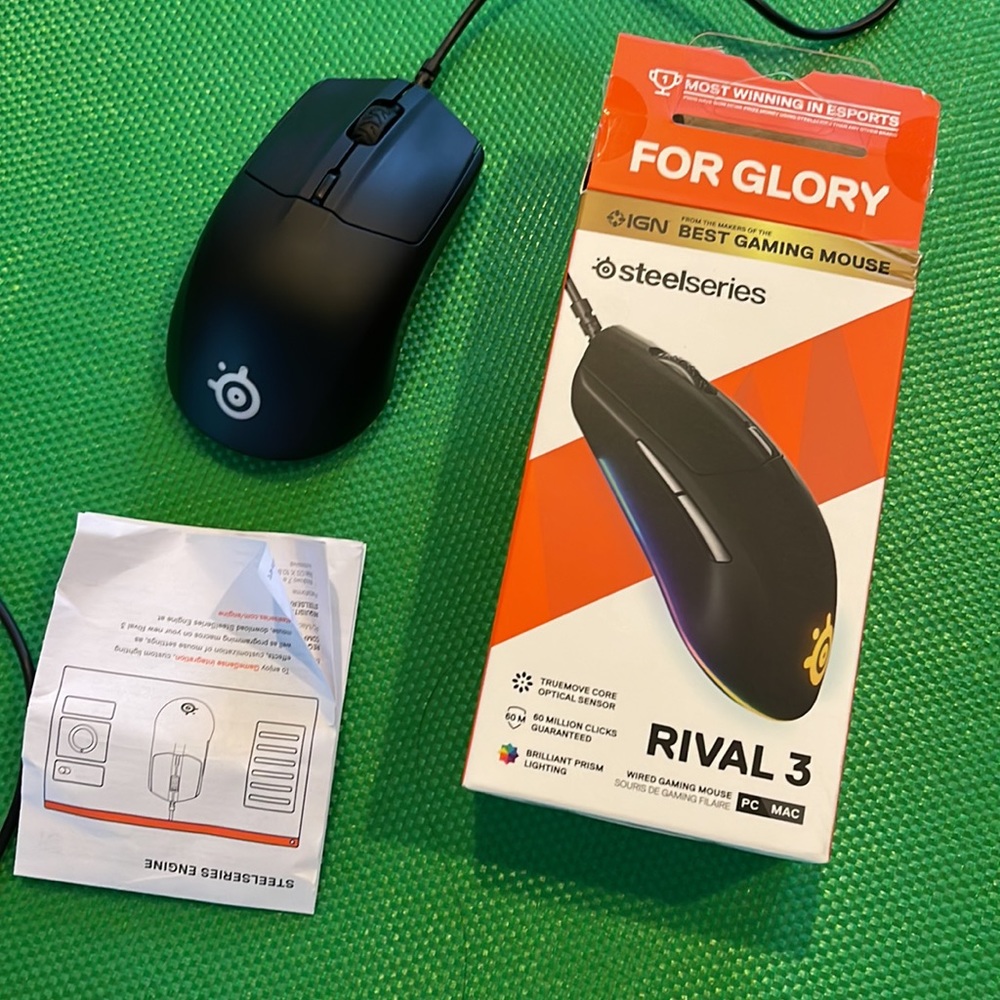 Steel Series Rival 3 Gaming/computer mouse - Picture 5 of 5